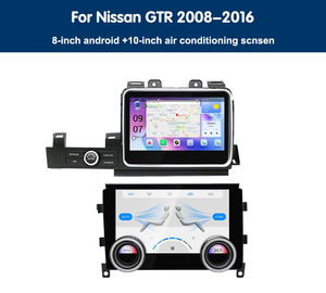 Krando, nuevo sistema de Radio automático <span class=keywords><strong>Android</strong></span>, unidad principal, reproductor de Dvd para coche, Carplay inalámbrico para Nissan GTR 2008-2016, pantalla táctil Digital AC - Product Image 5