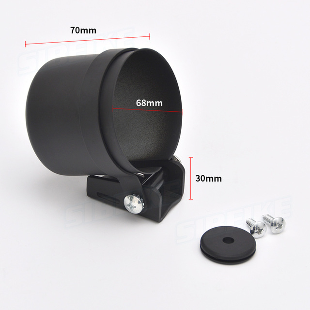 Universal Single Gauge Holder Cup Car Mount Holder Gauge Plastic Pod Auto Car Meter Pods Dash Pod Mount Bracket