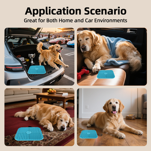 व्यक्तिगत कस्टम लोगो सिलिकॉन प्लेटो पैरा mascotas धीमी फीडर खाद्य पालतू कुत्ते चाटना चटाई - Product Image 4