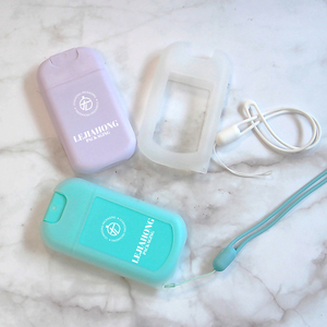 Flacon pulvérisateur <span class=keywords><strong>vide</strong></span> en PP format carte de crédit 20/30 ml pour voyage, désinfectant pour les mains, lotion, parfum rechargeable - Product Image 6