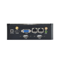 Mini PC Sin Ventilador 2026, 16GB RAM NANO1W con CPU N100, Gráficos Intel UHD, 2COM, Pantalla Dual HDMI 4K, M.2_SSD