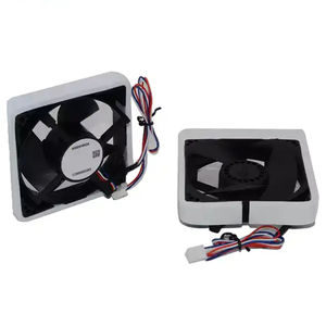 Ventilateurs de refroidissement axiaux de roulements en plastique certifiés DC <span class=keywords><strong>12V</strong></span> ROHS pour une utilisation dans les systèmes de réfrigération à <span class=keywords><strong>compression</strong></span> de vapeur - Product Image 1