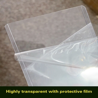 Porte-cartes Toploader Ultra Clair 35Pt 3X4 Pouces Porte-cartes Toploader en PVC Transparence Porte-cartes de Collection avec Film de Protection