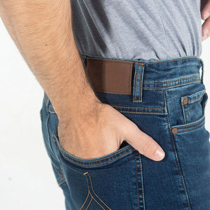 Pantalones Vaqueros para Hombre, Cómodos y Resistentes, Hechos de Algodón, Color Clásico, Casuales, a la Moda, para Uso Diario, en Oferta - Product Image 6