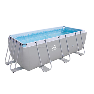 2020Jilong 17525DE <span class=keywords><strong>intex</strong></span> même piscine gonflable familiale verte piscine Piscine En Acier livraison rapide - Product Image 6