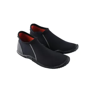 Comfortable Neoprene Cloth Low-Cut Vulcanized Diving Shoes 5mm Women Vulcanized Shoes Black Diving Boot
