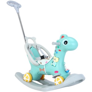 Passeio de cavalo de balanço das crianças no brinquedo grande multi-funcional jardim de infância anti-queda PP plástico scooter presente unisex <span class=keywords><strong>2</strong></span>-6years - Product Image 4