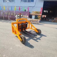Nouvelle Chariot Élévateur Électrique Tout-Terrain JINGXINLONG, Capacité de Charge 2 Tonnes, Moteur DC, Batterie 48V, Pneus Pleins, Conduite Debout