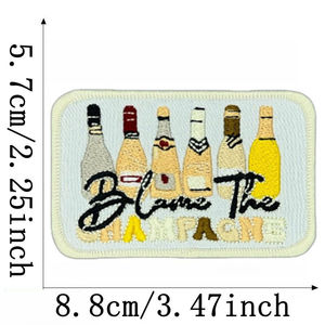 Vải Bền Thêu Sắt-Trên Các Bản Vá Lỗi Bán Buôn Howdy Hồ Thời Gian <span class=keywords><strong>Appliques</strong></span> Cho Áo Khoác Ba Lô Trucker Mũ - Product Image 4