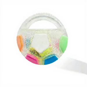 Giocattolo da Masticare per <span class=keywords><strong>Cani</strong></span> a Tema Coppa del <span class=keywords><strong>Mondo</strong></span> in TPR a Forma <span class=keywords><strong>di</strong></span> Pallone da Calcio |   Palla Ecologica Resistente con Suono per Dentizione, Gioco e Addestramento - Product Image 1