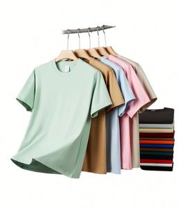 Design Wholesale Custom Your Brand Logo 100% Cotton Printing Men's T-<b>Shirts</b> Short Sleeve Plain Casual - Product Image 4
