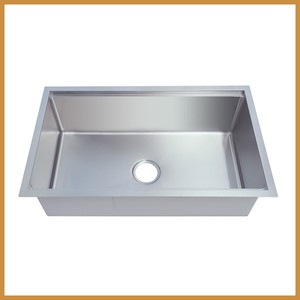 In acciaio inossidabile grande ciotola singola con scolapiatti sotto il montaggio lavelli da bagno moderni lavelli da <span class=keywords><strong>cucina</strong></span> intelligente - Product Image 2