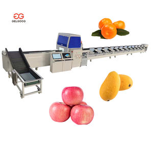 آلة فرز وتصنيف وتعبئة المانجو الأوتوماتيكية حسب الوزن، معدات تصنيف التفاح للبيع - Product Image 4