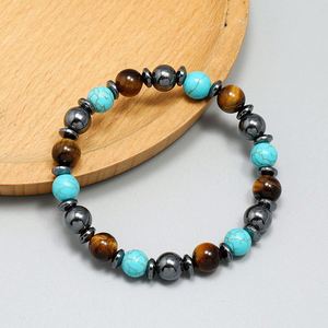 Natural Stone <b>Bracelet</b> Colorful Glass Beaded <b>Anxiety</b> Relief Tiered Pricing Policy Adjustable Sizing - Product Image 1