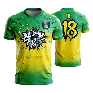 CT66 Maglia da Calcio Personalizzata all'Ingrosso con Stampa in Sublimazione Divisa da Calcio Maschile - Product Image 3