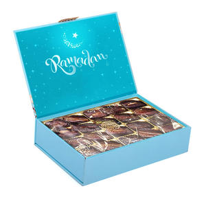 <strong>Luxury</strong> Custom Empty Cardboard Ramadan Date Packaging <strong>Chocolate</strong> Paper <strong>Box</strong> for Dates Packing - Product Image 3