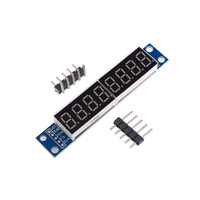MAX7219 Modul Kontrol Tampilan LED Digital Tujuh Segmen 8 Digit