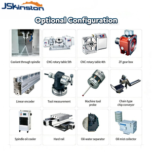 Centre d'usinage CNC 3 axes avec broche BT40 8000 tr/min, <span class=keywords><strong>magazine</strong></span> à 24 outils pour la fabrication générale de métaux - Product Image 5