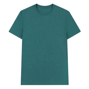 T-shirt personnalisé 100% coton pour hommes T-shirt unisexe uni de haute qualité avec motif 240 grammes modèle de conception formelle nouveau - Product Image 4