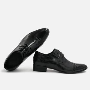 Chaussures Richelieu Goodyear Artisanales de Luxe pour Hommes, en Cuir Véritable, à Lacets, pour Tenues Formelles et Décontractées - Product Image 6