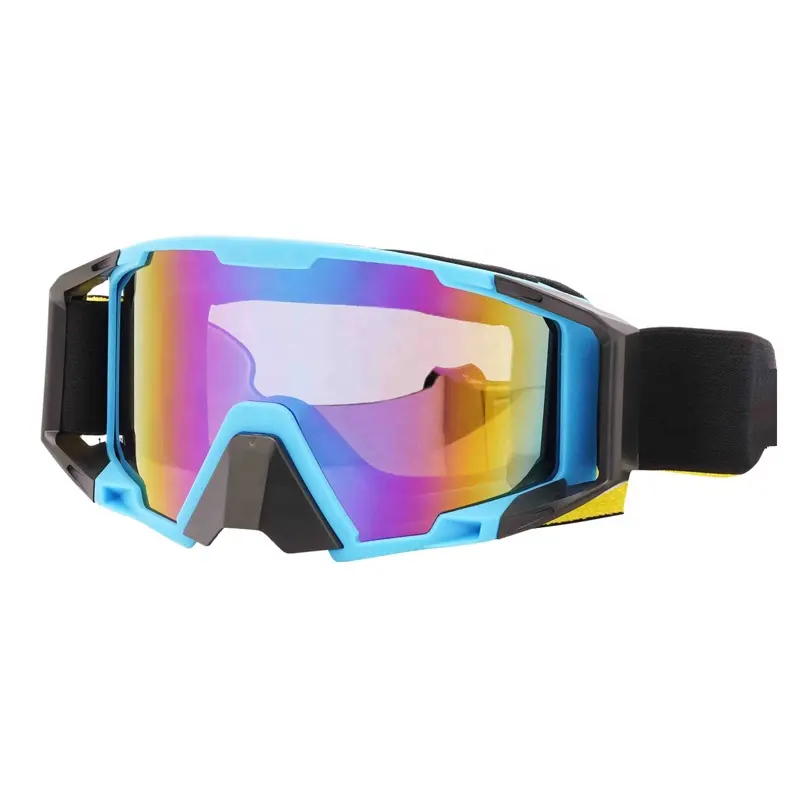 Designer OEM occhiali da sci all'aperto OTG Snowboard occhiali da sci da neve a doppia lente antiappannamento
