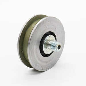 Roue de suspension de porte de cabine d'<span class=keywords><strong>ascenseur</strong></span> AT120 56X16X6201, roue de positionnement hexagonale à rainure plate en métal pour pièces d'<span class=keywords><strong>ascenseur</strong></span> d'appartement et d'hôtel - Product Image 6