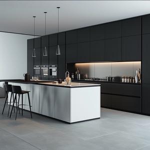 Gabinete de Cocina Moderno de Madera Personalizado de Alta Calidad con Tamaño y Color a Medida - Product Image 6