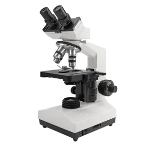 xsz 107bn显微镜制造商更便宜的40-1600x生物显微镜双头生物显微镜