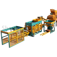 Machine de fabrication de blocs de ciment et de briques entièrement automatique hydraulique Shengya Qt6-15, fournie par l'usine, avec une longue durée de vie