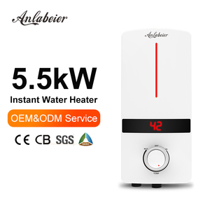 เครื่องทำน้ำอุ่นขนาดเล็ก ยี่ห้อ Anlabeier 230V 3.5kW ประหยัดพลังงาน โครงสร้าง ABS ป้องกันน้ำเข้า IPX4 สำหรับห้องอาบน้ำ ใช้ในบ้านทุกวัน - Product Image 4