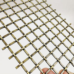 <span class=keywords><strong>ตู้</strong></span>แขวนผนังม่านโลหะเก่ามีรูเอียงลวดตาข่ายทองแดงสแตนเลส - Product Image 5