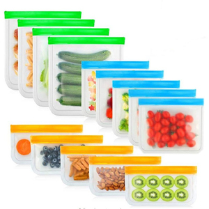 Beeman – <span class=keywords><strong>sac</strong></span> de rangement alimentaire <span class=keywords><strong>en</strong></span> <span class=keywords><strong>Silicone</strong></span> réutilisable, écologique, résistant aux fuites, <span class=keywords><strong>en</strong></span> PEVA liquide, avec fermeture éclair, vente <span class=keywords><strong>en</strong></span> gros - Product Image 1