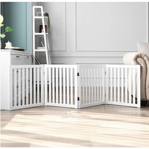 Manufacturer customizes cross-<b>border</b> pet <b>fences</b>, wooden dog <b>fences</b>, indoor pet protective <b>fences</b>, pet railings, folding <b>fences</b>. - Product Image 2