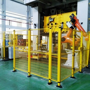 An Toàn Công Nghiệp Thiết Bị Thép An Toàn Bảo Vệ Robot Đơn Vị Hàng Rào Sắt Dây Lưới Ranh Giới Tường Hàng Rào An Ninh Ứng Dụng - Product Image 4