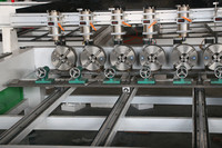 Chine Prix Multi Tête Rotative 4 Axe 1325 3d cnc routeur graveur/cnc sculpture sur bois machine
