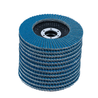 Disque à lamelles en zircone résistant à l'usure de 4,5 pouces (115 mm) T27 T29 pour meuleuse d'angle, acier inoxydable, OEM