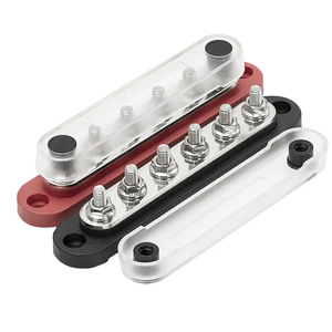 Barre de distribution de courant M6 <span class=keywords><strong>12V</strong></span> 1/4 pouce, bloc de distribution de courant 150A, <span class=keywords><strong>bornier</strong></span> <span class=keywords><strong>électrique</strong></span>, barre de distribution pour camion, <span class=keywords><strong>bateau</strong></span>, voiture, camping-car, VR - Product Image 5