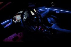 Luces Ambientales Originales para Infiniti QX60 14-21, Molde 1:1, Edición <span class=keywords><strong>Wave</strong></span> <span class=keywords><strong>Phantom</strong></span>, 22 Luces - Product Image 5