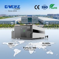 Machine de découpe laser G.weike 12000W avec source laser à fibre Raycus ou IPG LF3015GH 6025GH 8025GH