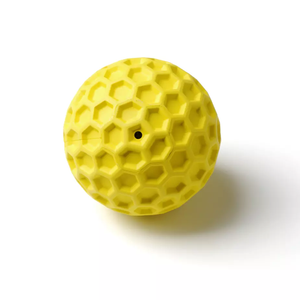 Pet oyuncaklar interaktif petek dayanıklı doğal kauçuk Pet Squeaky köpek topu oyuncak - Product Image 6