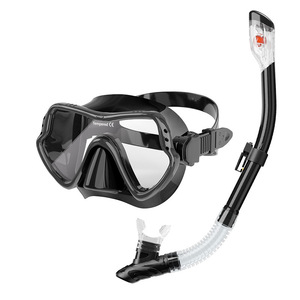 Set de Máscara de Snorkel de Silicona Unisex con Tubo de Respiración para Buceo - Product Image 1