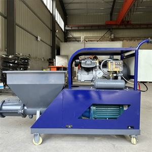 Máquina de pulverización de mortero de cemento multifuncional, bomba de pintura diésel eléctrica, equipo de pulverización de mortero de cemento - Product Image 6