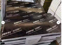Jupai Selbstklebende Aluminiumfolie & Butylkautschuk 2mm Dicke Vollständige Auto-Schalldämmungsmatte mit 3-Jahres-Garantie