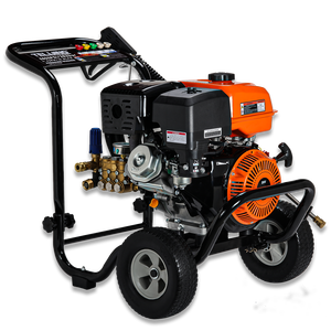 Profesional portátil OHV 4000psi/275bar gasolina alta presión lavado de coches 190F con dos ruedas para piso barco limpieza exterior - Product Image 3