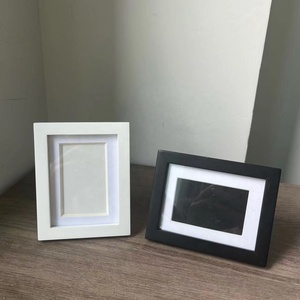 China Gems Photo <strong>Frame</strong> 3.5 Inch Black <strong>White</strong> Vintage Small <strong>square</strong> Shadow Box for Stone Gems Display - Product Image 5