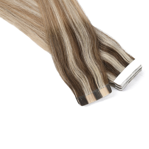 Extensiones de Cabello Natural Virgen KSWIGS Profesionales Clásicas con Cinta Adhesiva 10A, Cutícula Completa, Doble Trama, Cinta Invisible, Integración Natural - Product Image 3