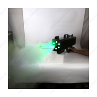 Pistolet à fumée LED 1500W pour événements, concerts, bars, discothèques – Canon de lumière DJ portable, pulvérisateur de brouillard et de glace carbonique