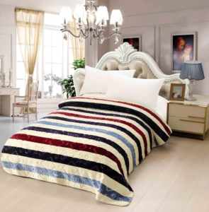 ชุดผ้าห่มขนมิงค์ลายนูนสองชั้นหนึ่งด้านขนาด200x240ซม. 8กก. - Product Image 5