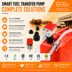 3.2GPM Auto Nozzle Fuel Transfer <b>Pump</b> <b>Battery</b> Powered Transfer <b>Pump</b> Kit Versatile for Vehicle/Boat/Cars Durable Plastic Material - Product Image 3