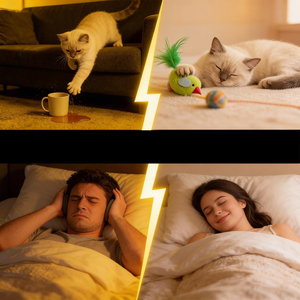 นกกระพือเล่นออกกำลังกายแบบโต้ตอบสำหรับแมวของเล่นสำหรับแมวทำจากโพลีเอสเตอร์สีขาวแบบอัตโนมัติหรูหราแบบโต้ตอบได้ - Product Image 6